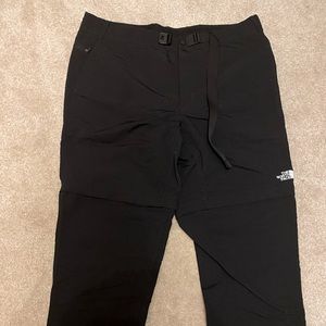 Black North Face wind pants - size 38